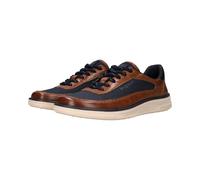 Bugatti Baskets pour Homme, 323-AX90, Cognac/Bleu foncé, 45