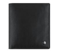 Bugatti Fashion Portefeuille Black Magic — entièrement en cuir, protection RFID, Noir