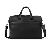 bugatti Black Porte-documents Cuir 39 cm Compartiment pour ordinateur portable noir