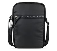 Bugatti Sac à bandoulière Blanc DeLight petit en tarpaulin et nylon noir