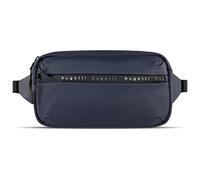 Bugatti Fashion Sac banane Blanc – 27 cm – Bleu – Unisexe