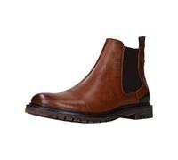 bugatti Bottes Chelsea pour Homme 325ATE355000-6300, Largeur Normale, Lacets, Cognac, 46 EU