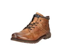bugatti Bottines à lacets 'Vittore' cognac / brun foncé, Taille 42
