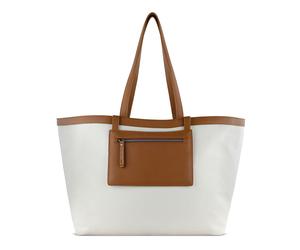 bugatti Cabas 'Elena' sable / blanc, Taille One Size