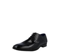 Bugatti Fashion Chaussure homme basse d'affaires Mattia II Derby cuir coupe confortable Noir 40 EU