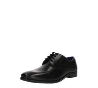 Bugatti Chaussure à lacets Homme Savio basse business cuir derby élastique largeur confort Noir 44