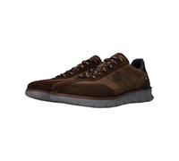 bugatti Chaussures à Lacets pour Homme 322AXQ011412-6161-45, Marron foncé/Marron foncé, 45