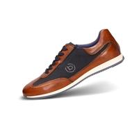 bugatti Chaussures Basses à Lacets pour Homme 313-93908, Cognac Bleu foncé, 41 EU