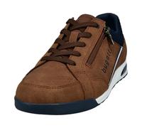 bugatti Chaussures d'affaires à lacets pour homme, Cognac Dark Blue 6341, 42 EU