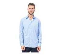 Bugatti - Chemise Classique à Rayures Bleu Clair - Homme - Chemises - Bleu - Taille: 2XL