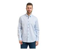 Bugatti - Chemise rayée - Homme - Chemises - Bleu - Taille: M