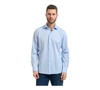 Bugatti - Chemise unie - Homme - Chemises - Bleu - Taille: 2XL