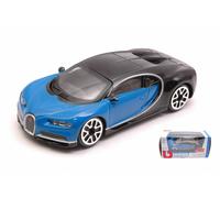 Bugatti Chiron 2016 Bleu / Noir 1:43 Modèle 30348 BBURAGO