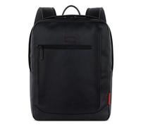 bugatti Clark Daypack Cuir 42 cm Compartiment pour ordinateur portable noir