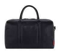 bugatti Clark Sac de Voyage de Luxe en Cuir Noir de Haute qualité, élégant et Pratique