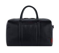 bugatti Clark Sac de Voyage de Luxe en Cuir Noir de Haute qualité, élégant et Pratique