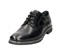 bugatti Chaussures d'affaires à lacets pour homme, Noir 1000, 44 EU Large