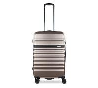 Valise rigide 66 cm Bugatti Corium - Rose - Cadenas TSA - 4 roulettes 360°