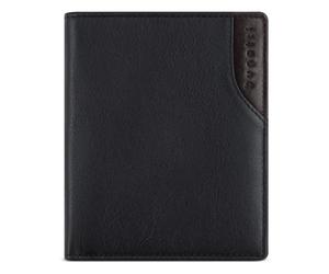 bugatti Corso Deluxe Portefeuille Vertical, Rabat, Unisexe, Cuir de Vachette Nappa, Noir