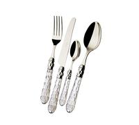 Couvert 24 Pièces Bugatti Cristallo Acier inoxydable CSC1T-S1750 Transparent