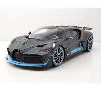Bugatti Divo 2018 Mat Gris Bleu Clair Modèle Réduit 1:18 Bburago