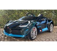 Bugatti Divo Voiture électrique pour enfants 12 V avec télécommande parentale, option complète, enfants jusqu'à 6 ans