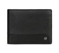 bugatti Due Petit Portefeuille Homme Cuir avec Protection RFID Portefeuille avec Rabat Petit Noir
