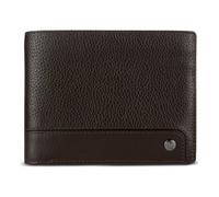 bugatti Due Porte-monnaie Protection RFID Cuir 11.5 cm brun