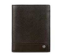 bugatti Due Portefeuille Homme en Cuir avec Protection RFID Portefeuille avec Rabat Marron