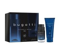 BUGATTI DYNAMIC MOVE BLUE 100ML EDT SPRAY + 200ML GEL DOUCHE COFFRET CADEAU NEUF