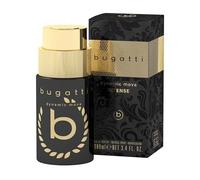 bugatti dynamic move intense Parfum pour homme 100 ml I Eau de toilette ambrée épicée I Parfum pour homme avec nuances de citron, noix de coco, patchouli, vanille et bois de santal I Parfum souverain