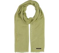 bugatti Écharpe d'été pour homme - En modal - 70 x 175 cm - Légère - Avec logo ton sur ton, citron vert, taille unique