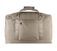Bugatti Fashion Sac de voyage Elia pour homme en nylon pliable, compartiment ordinateur 17" Taupe