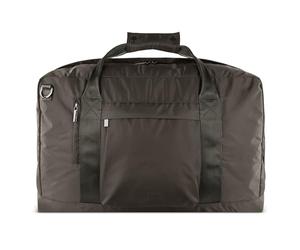 bugatti Elia Sac de Voyage pour Homme en Nylon, Sac W nd Pliable avec Compartiment pour Ordinateur Portable env. 17", Marron