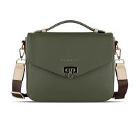 Bugatti Ella Classic Bag pour femme, sac bandoulière en cuir synthétique, sac à main, olive