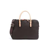 bugatti Ella Sacoche business 15 pouces, sacoche en similicuir avec compartiment pour ordinateur portable, marron