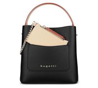 bugatti Ella sac à bandoulière avec porte-monnaie supplémentaire - petit sac à main en similicuir, noir