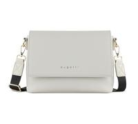 Bugatti Ella sac porté épaule pour femmes, sac bandoulière en cuir synthétique façon Saffiano, beige