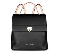 bugatti Ella sac à dos pour femme en simili cuir - sac à dos léger pour le quotidien et les loisirs, noir