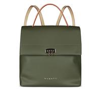bugatti Ella sac à dos pour femme en simili cuir - sac à dos léger pour un usage quotidien et les loisirs, vert olive