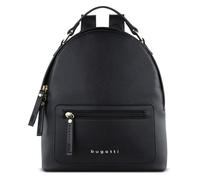 Bugatti Fashion Sac à dos pour femme Ella Saffiano, petit, cuir synthétique, noir
