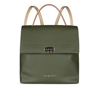 bugatti Ella sac à dos pour femme en simili cuir - sac à dos léger pour un usage quotidien et les loisirs, vert olive