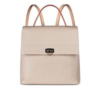 bugatti Ella sac à dos pour femme en simili cuir - sac à dos léger pour un usage quotidien et les loisirs, beige