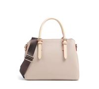 bugatti Ella Sac à main pour femme, sac bowling de taille moyenne en similicuir, beige