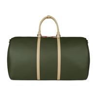 bugatti Ella Sac de Voyage Taille L en Simili Cuir - Sac de Week-End spacieux et élégant avec bandoulière, Vert Olive