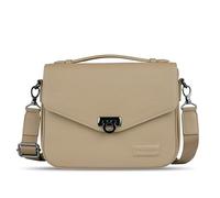 bugatti Elsa Classic Bag en cuir pour femme, sac à main pour femme avec bandoulière, sable