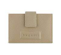 bugatti Elsa Porte-Cartes en Cuir de Vachette, Porte-Cartes à Compartiments en Sable