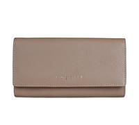 bugatti Emilia Portefeuille Femme avec Rabat et Protection RFID, Portefeuille Long élégant en Cuir, Sable