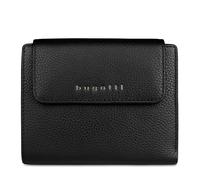bugatti Emilia Portefeuille Femme Compact en Cuir avec Protection RFID, Noir