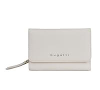 bugatti Emilia Portefeuille Femme en Cuir avec Rabat, Protection RFID, crème